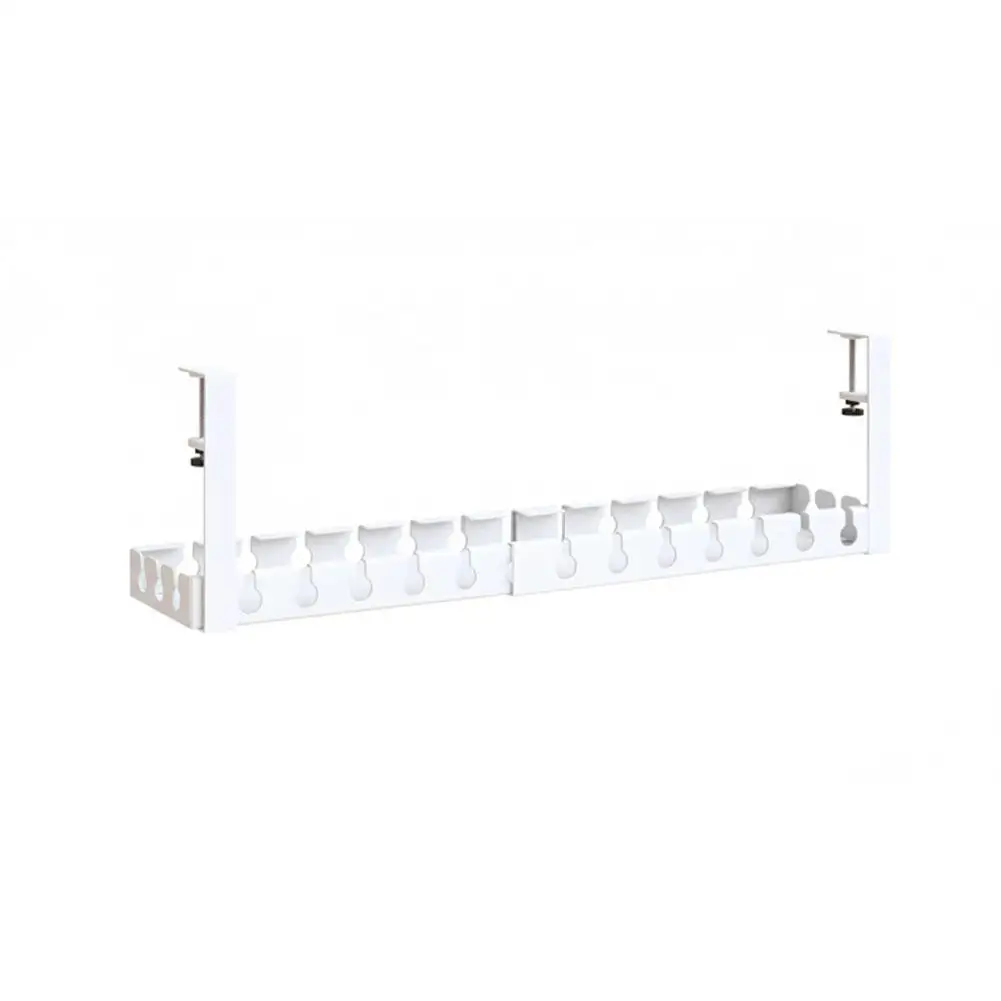 SleekTray Under Desk Cable Management Tray No Drill Wire Organizer - View #2