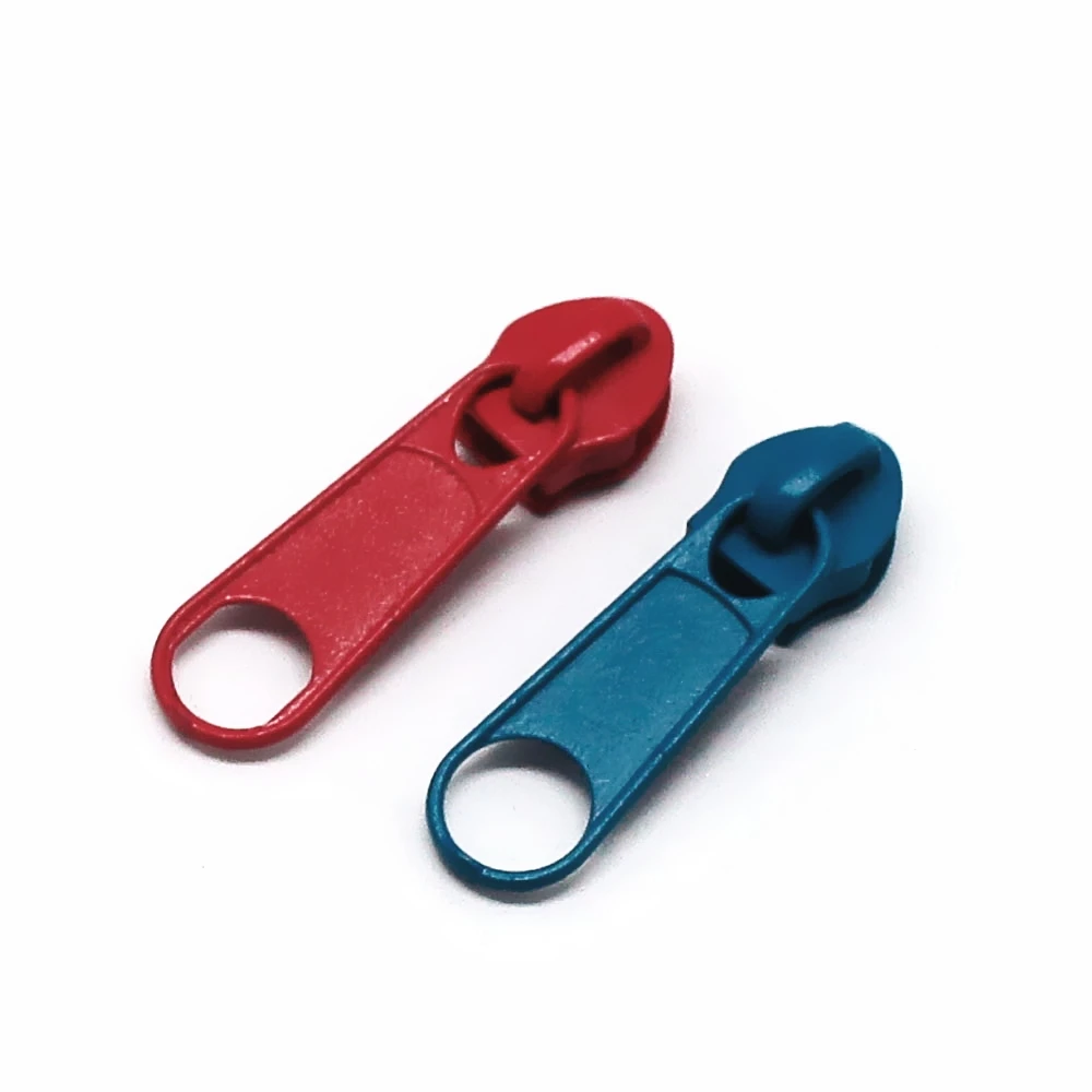 10 PCS/Lot Color 5# Nylon Zipper Slider Fashion Zipper Puller For DIY Handwork Bag Sewing Slider Tools zipper pullers zipper sliders zipper heads zipper accessories
