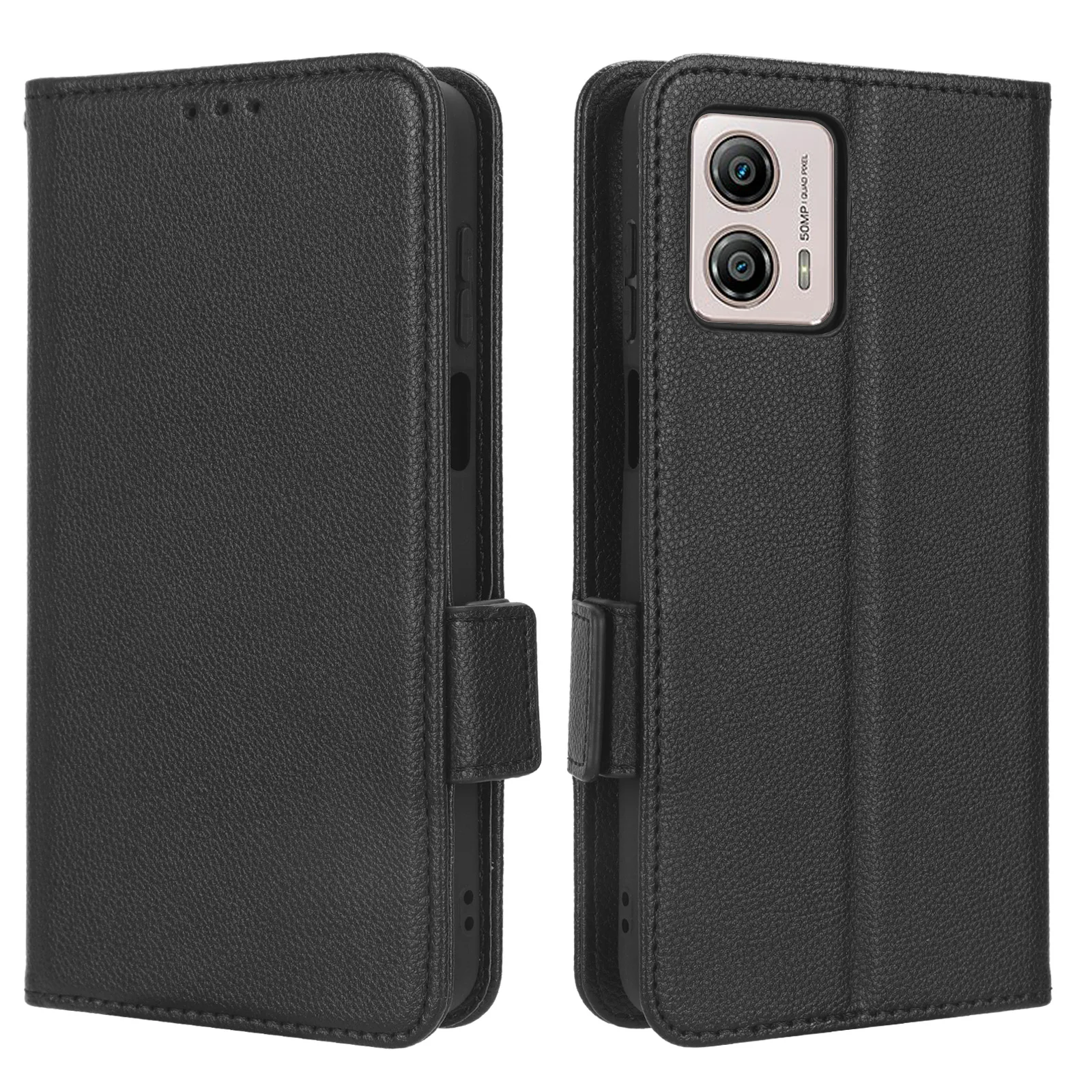 Per Motorola Moto G53 5G Custodia 6.5 "Luxury Flip Pu Leather Wallet Lanyard Stand Case Per Motorola Moto G53 G 53 5G Custodia Per Telefono