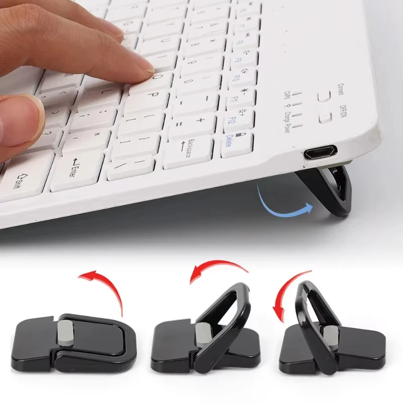 2PCS 미니 키보드 스탠드 책상용 미니 노트북 스탠드 휴대용 노트북 스탠드 MacBook Air Pro, Dell XPS, HP 등과 호환 가능