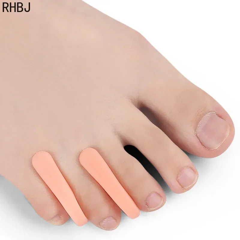 A-shaped Silicone Toe Separator 2/4Pcs for Foot Care