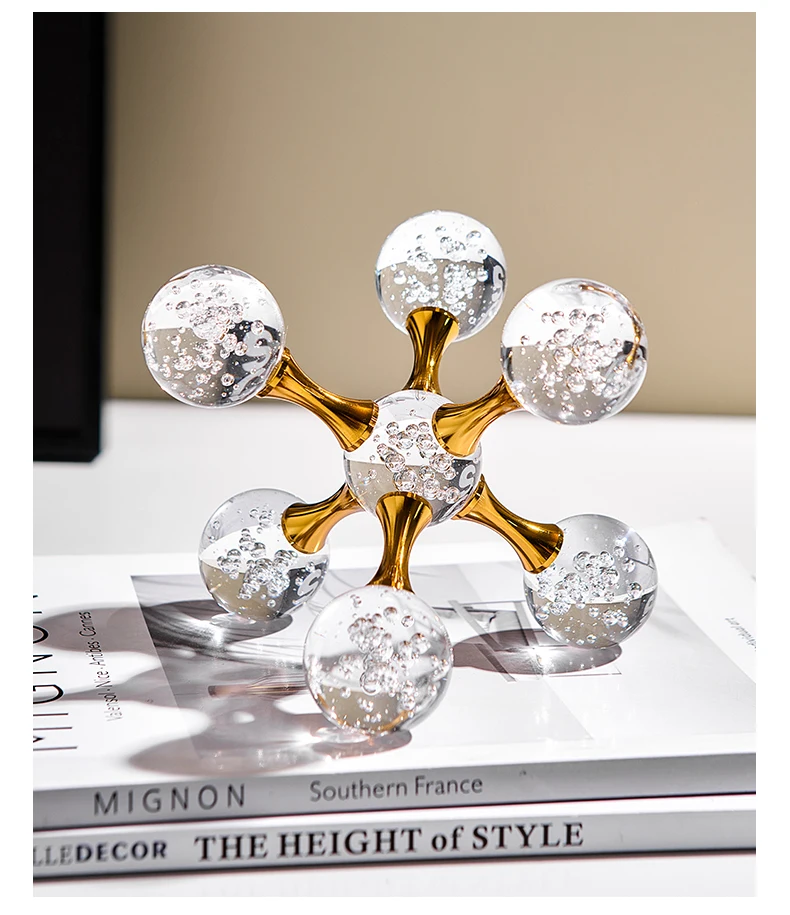 Crystal Ornament Nordic Luxury Home Decor