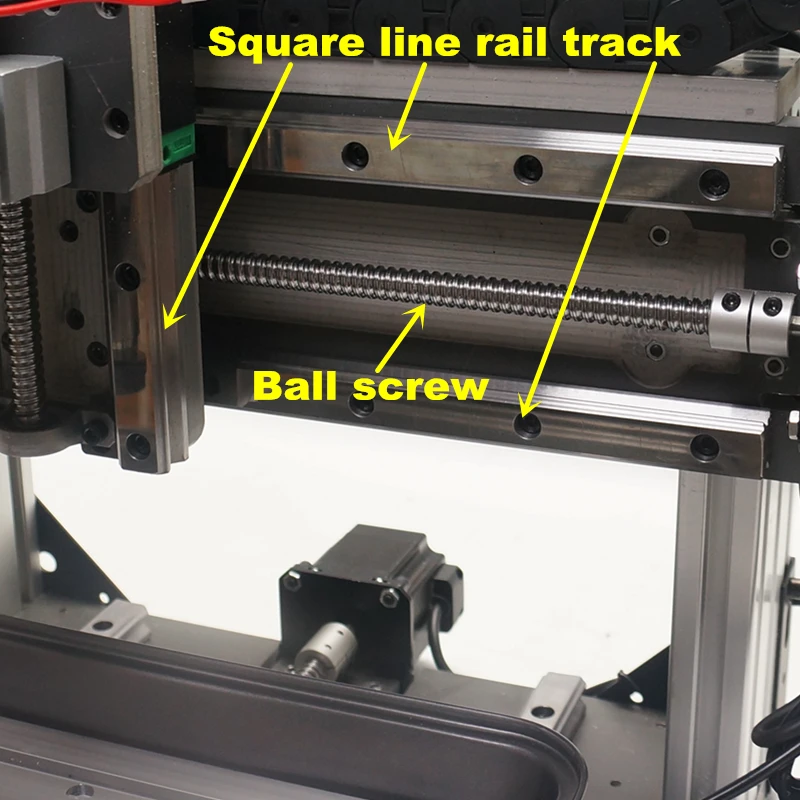 DIY CNC Graviermaschine 3020F 3-Achsen CNC-Fräse zum Gravieren, Bohren und Fräsen Heimwerkstatt-Werkzeug – Detail 5