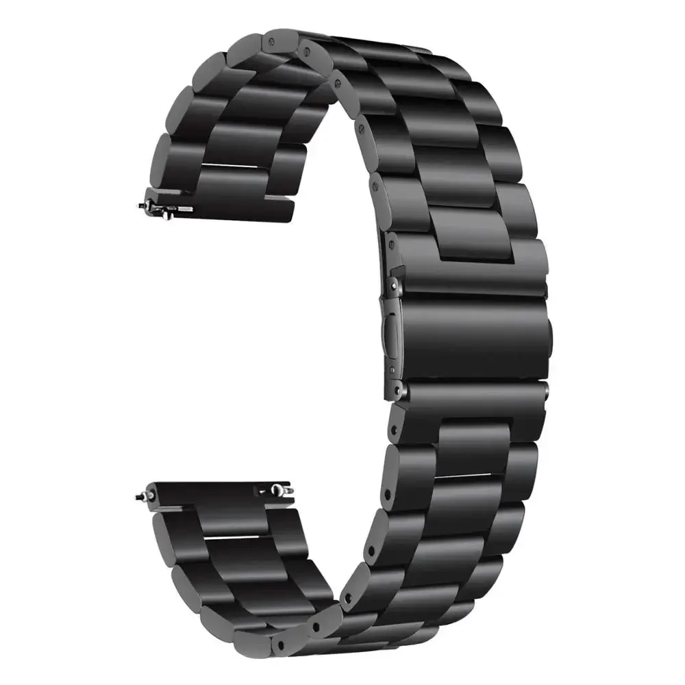 Universal Stainless Steel Watch Strap – Adjustable 18-24mm Width
