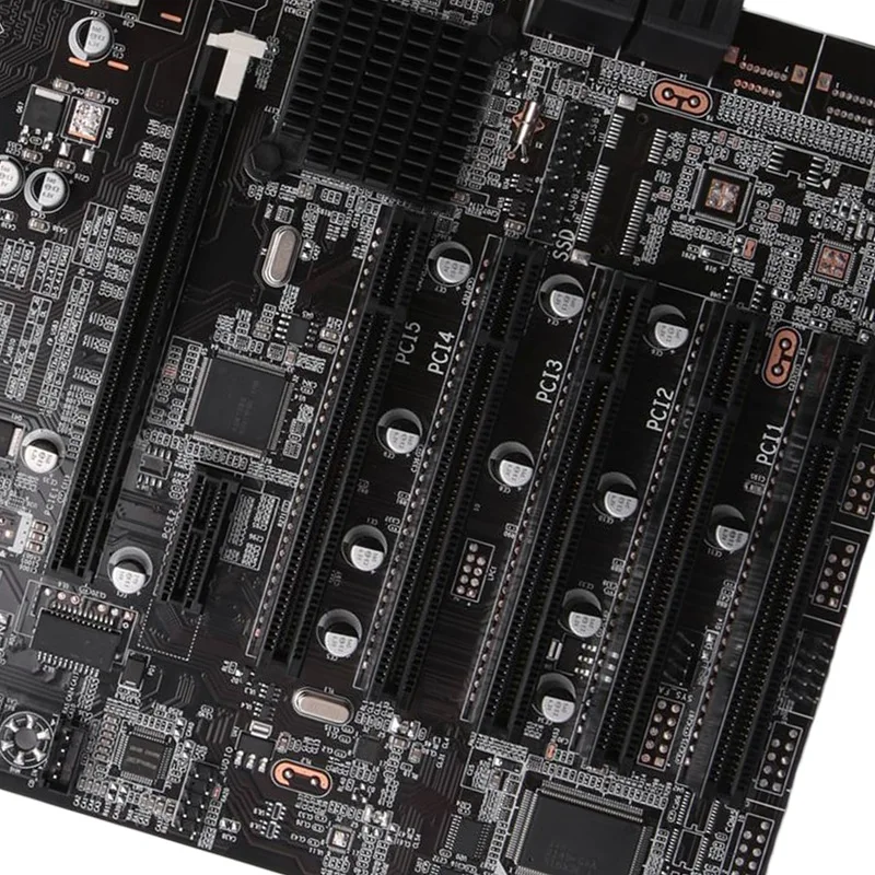 H61 DVR 보안 모니터링 마더보드, 산업용 데스크탑 컴퓨터 마더보드, LGA1155, DDR3 5 PCI Express 16X 슬롯