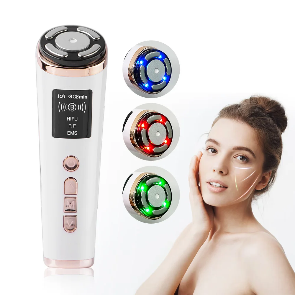 Ultrasonic Beauty Instrument Ultrasound Machine RF EMS Microcurrent