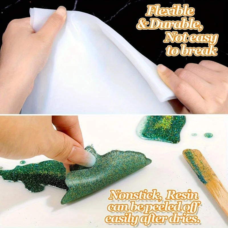 Clear Silicone Crafting Mat - Multi-Purpose Creative Surface
