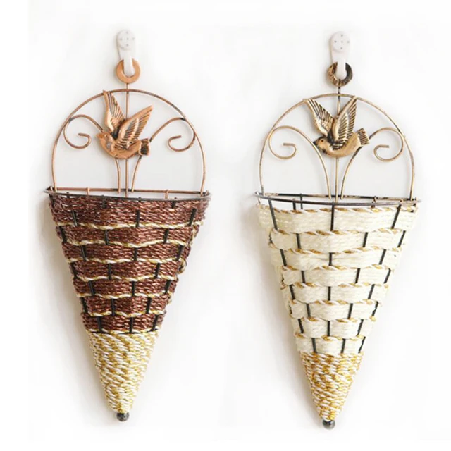 Virág Po Twall Ültetési Nettó Szalma Makrame Növényi Fogas Edény Kert Tartó Lábak Függő Kötél Kosár Erkély Dekoráció