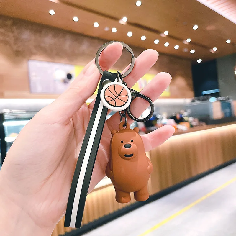 【ALEXII】(韓国人気) RED BANDANA BEAR KEY RING キーホルダー Alexii - 海外通販のBUYMA