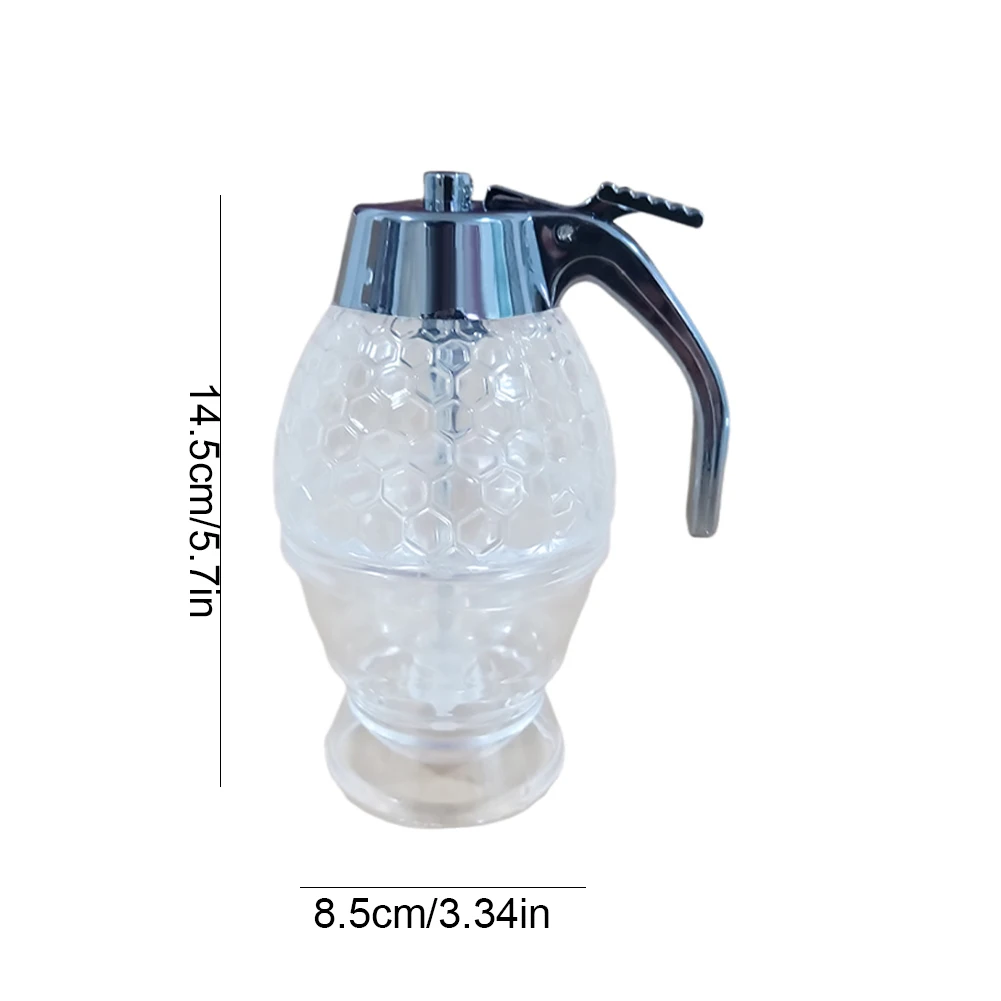 Honey Squeeze Storage Kitchen Honey Container Dispenser Honey Syrup Dispenser ABS Pot Vintage Honeycomb Bottle 6