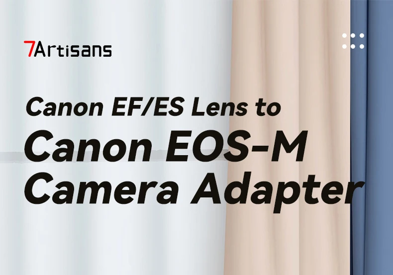 7artisans EF-EOS M Lens Adapter Ring Auto Focus Lens Mount Compatible with EF/E