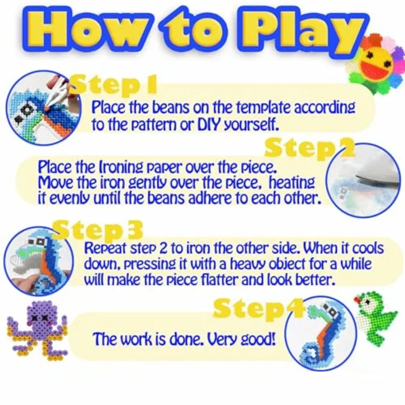 1000/10000개 2.6mm 미니 비즈 - 작은 픽셀 수제 비즈, DIY 쥬얼리 제작, 수제 픽셀, 팔찌, 목걸이에 적합