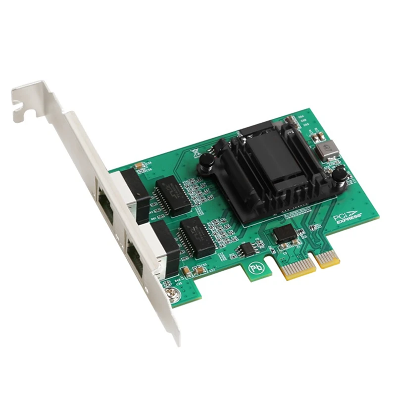 82571 Gigabit Pcie1x Server Network Card Pciex1 To RJ45 Port Routing Built In Wired For |
