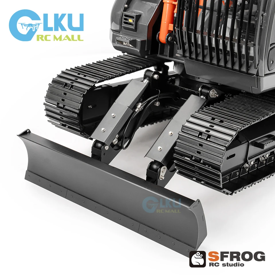 RYO Super Frog 1/14 RC Hydraulic Dual Pump Silver Edition Orange