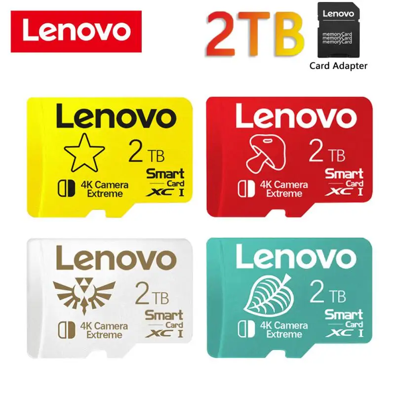 

Карта памяти Lenovo Micro TF SD, высокоскоростная карта памяти Micro TF, 1 ТБ, 512 ГБ, 256 ГБ, 128 ГБ, класс 10, флэш-карта для Nintendo Switch