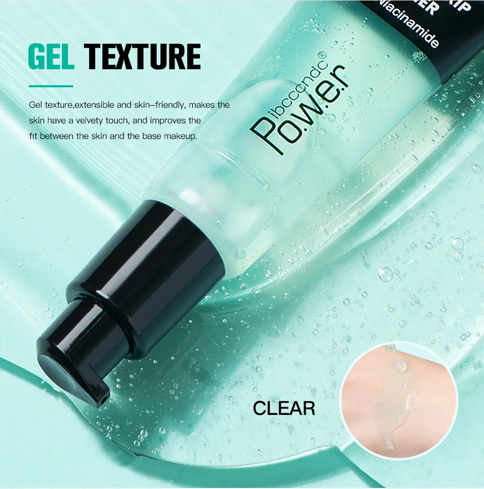 ibcccndc Pre-Makeup Gel, long-lasting and shiny Concealer Moisturizing, Invisible Pore Primer easy to solve natural makeup 5