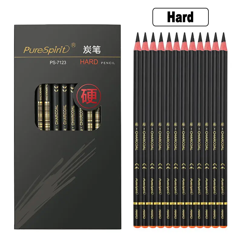 General Charcoal Pencil Set, Charcoal Pencil Art Supplies