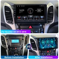 ESSGOO 9 "autoradio stéréo pour Hyundai i30 2012-2016 Android 14 Apple Carplay Android Auto GPS NAVI RDS WiFi BT SWC lien miroir 3
