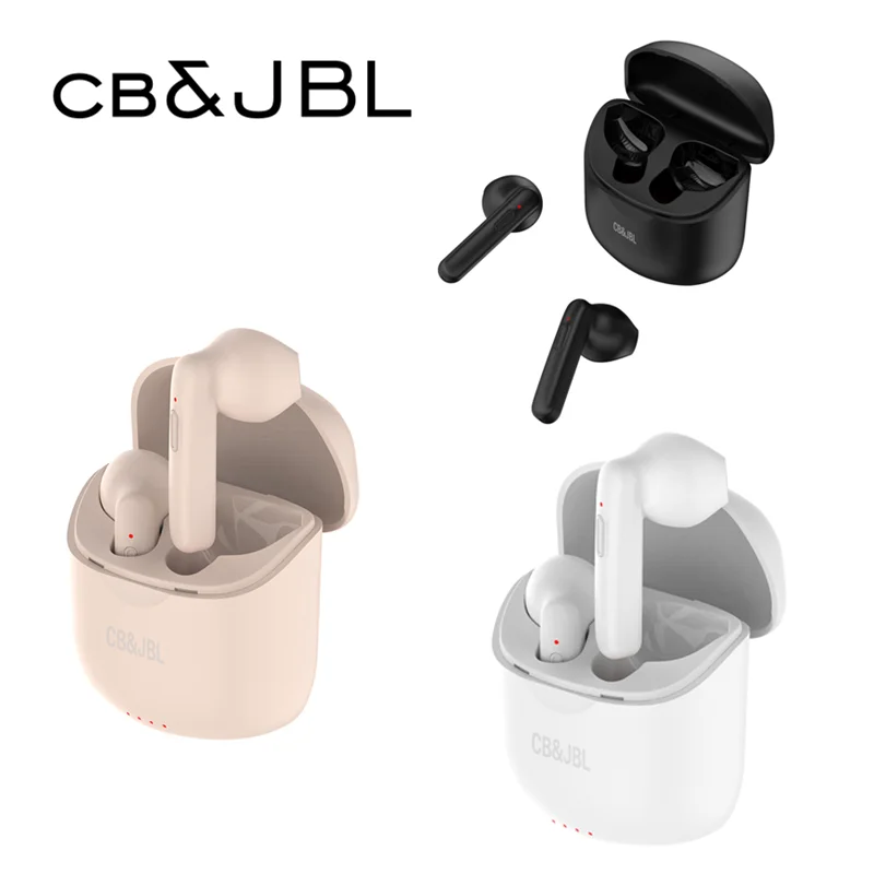 Original For CB&JBL Tune J220/T220 Wireless Bluetooth Earphones Gaming With Zero Delay For Men And Womens Sports Gamer With Mic