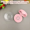 Portable mini portable travel powder packaging box, isolation mesh powder box, convenient elastic mesh powder flipping 4