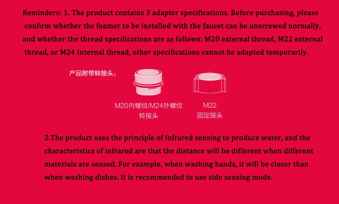 Xiaomi-Original Automatic Water Saver Tap, Smart Faucet