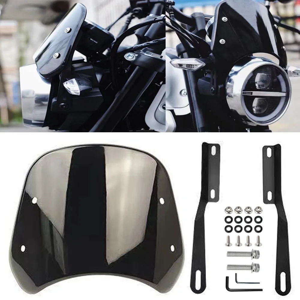 

Motorcycle Retro Style Windshield For Honda CBF190TR CBF 190TR CBF190 TR