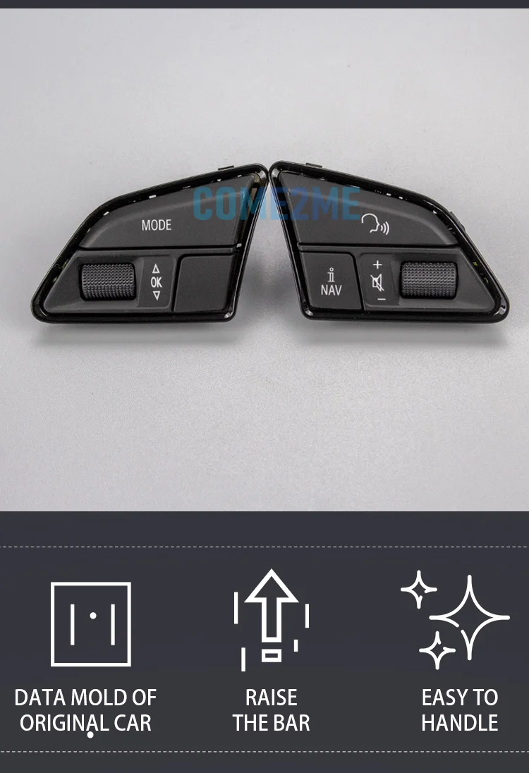4L0951523D New Car Steering Wheel Multi Function Control Buttons Switch STD For