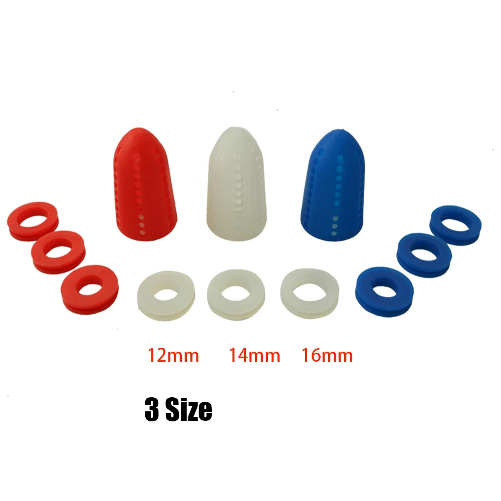 Silicone Silencer Muffler For Hookah Shisha Water Smoking Pipe Sheesha Chicha Narguile Pipe Accessories 3 Size