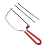 X37E Fine-toothed Mini Scroll Coping Plastic, and Steel Metal DIY Hand Hacksaw Woodworking Tool Replacement 1