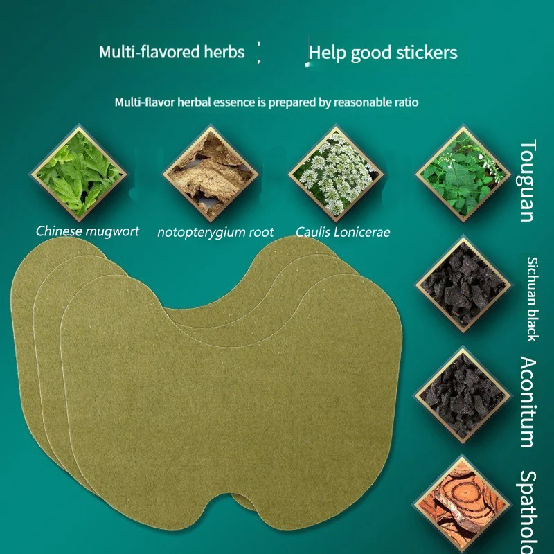 30/60pcs Knee Patch Chinese Wormwood Extract Medical Sticker for Ache Arthritis Rheumatoid Relief