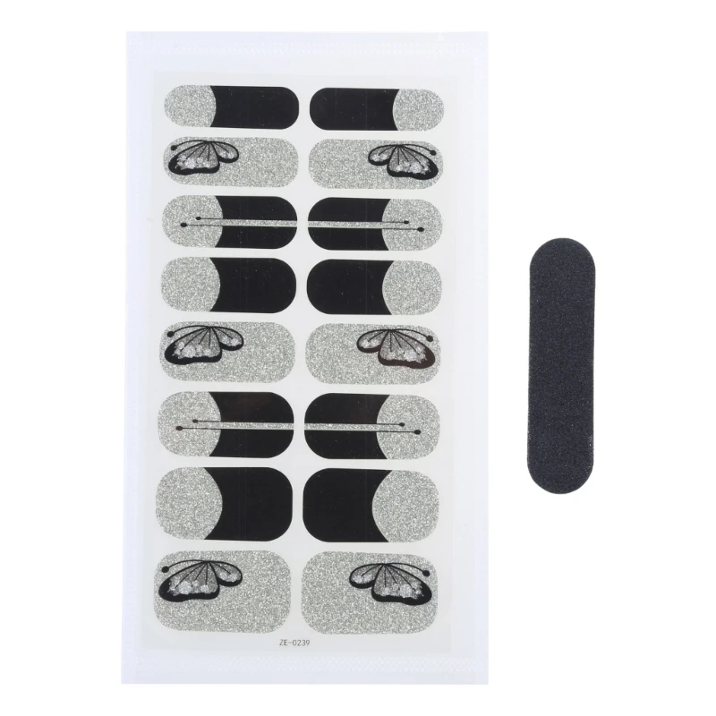 

Art Stickers Wraps Manicure DIY Polish Strips for Nail Art Decors