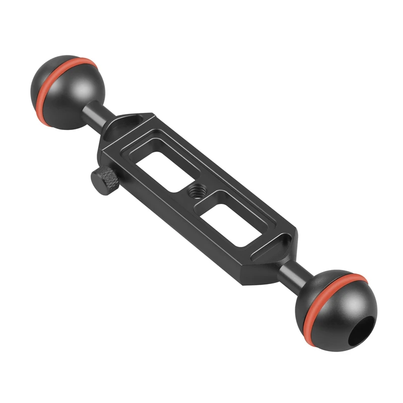 Diving Support 20Cm Adjustable Length 25Mm Diameter 1/4 Inch Screw Hole Diving Bracket