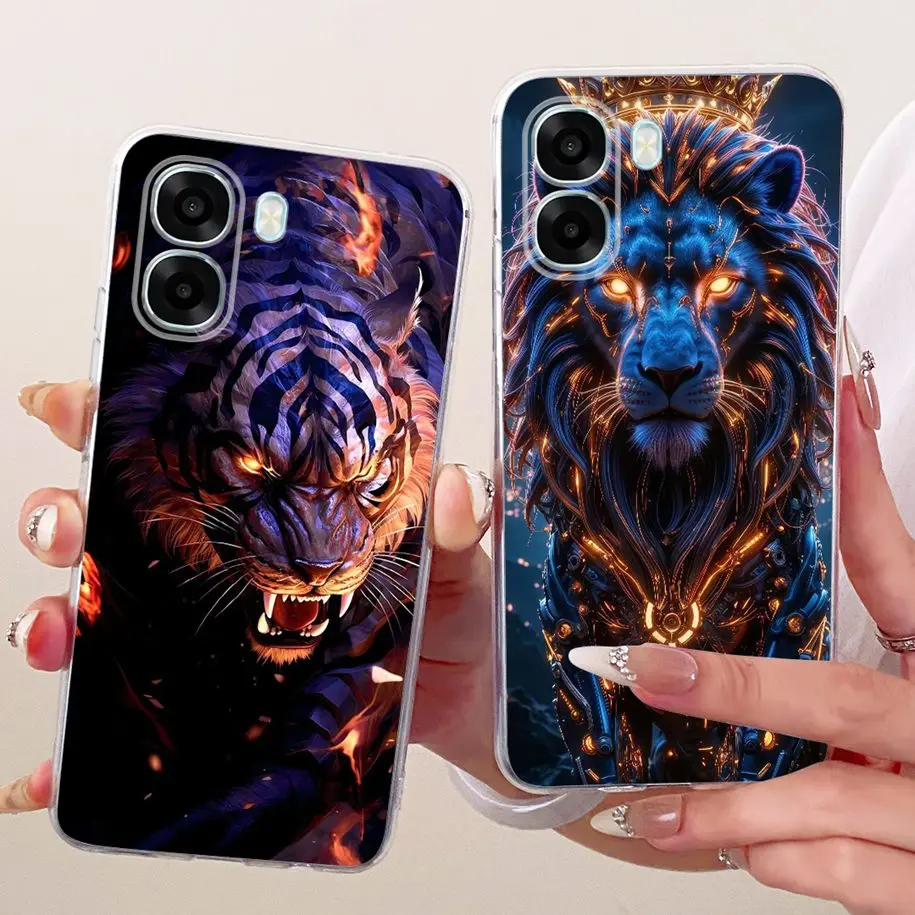Luxury Dragon Cartoon Soft Silicone Phone Case - 6.75