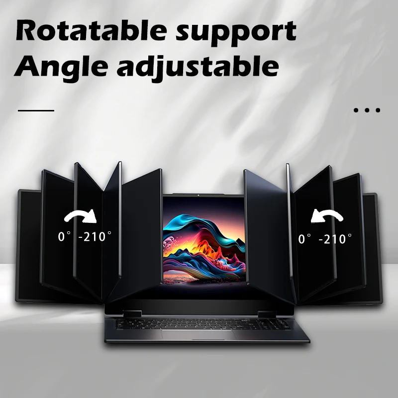 SZBOX MAX16 16"+2*10.5" Three Screens Display Laptop Intel i7-1260P DDR4 Dual Channel SSD Windows 11 Pro Gaming Office Laptop 4