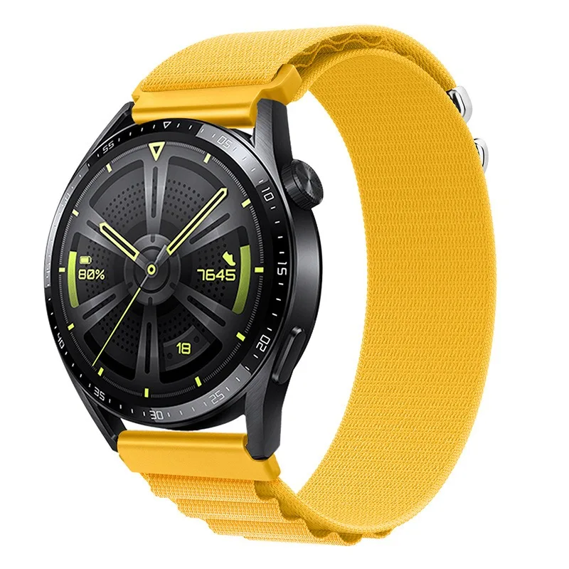 Alpine Nylon Loop Watch Strap, 20mm/22mm, Universal Design