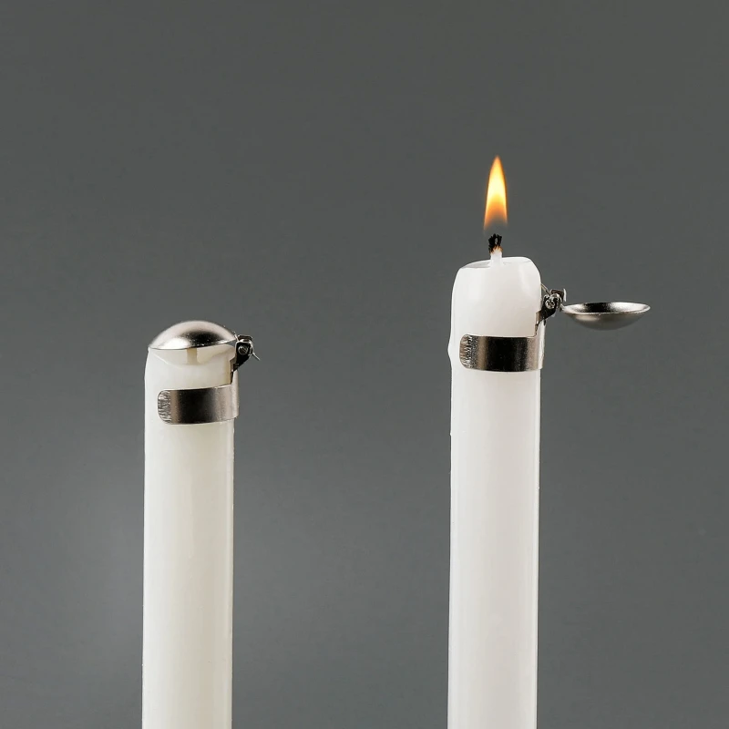 Automatic Candle Snuffer Fire Extinguisher Gold Silver Candle Flame Safely Wick Flame Extinguishing Clip Accessories Home Decor