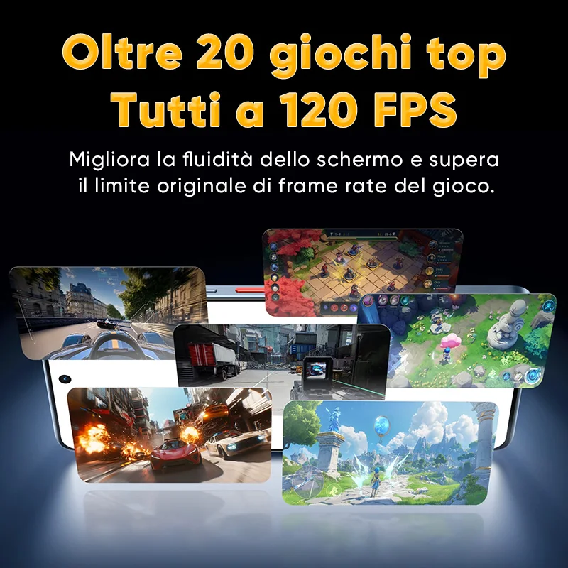 realme GT 7TSmartphone 5G 2025 Nuovo Mediatek 8400-Max 7000Mah Titan Batteria 120W Ultra Charge 6.8'' 120Hz Display Versione globale - immagine 3