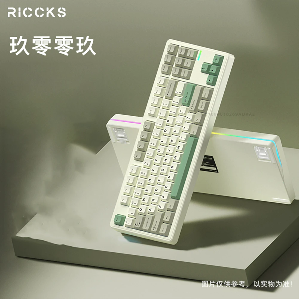 りっきーぼーい専用 Riccks RS8 Mechanical Keyboard Tri Mode Wireless Keyboards