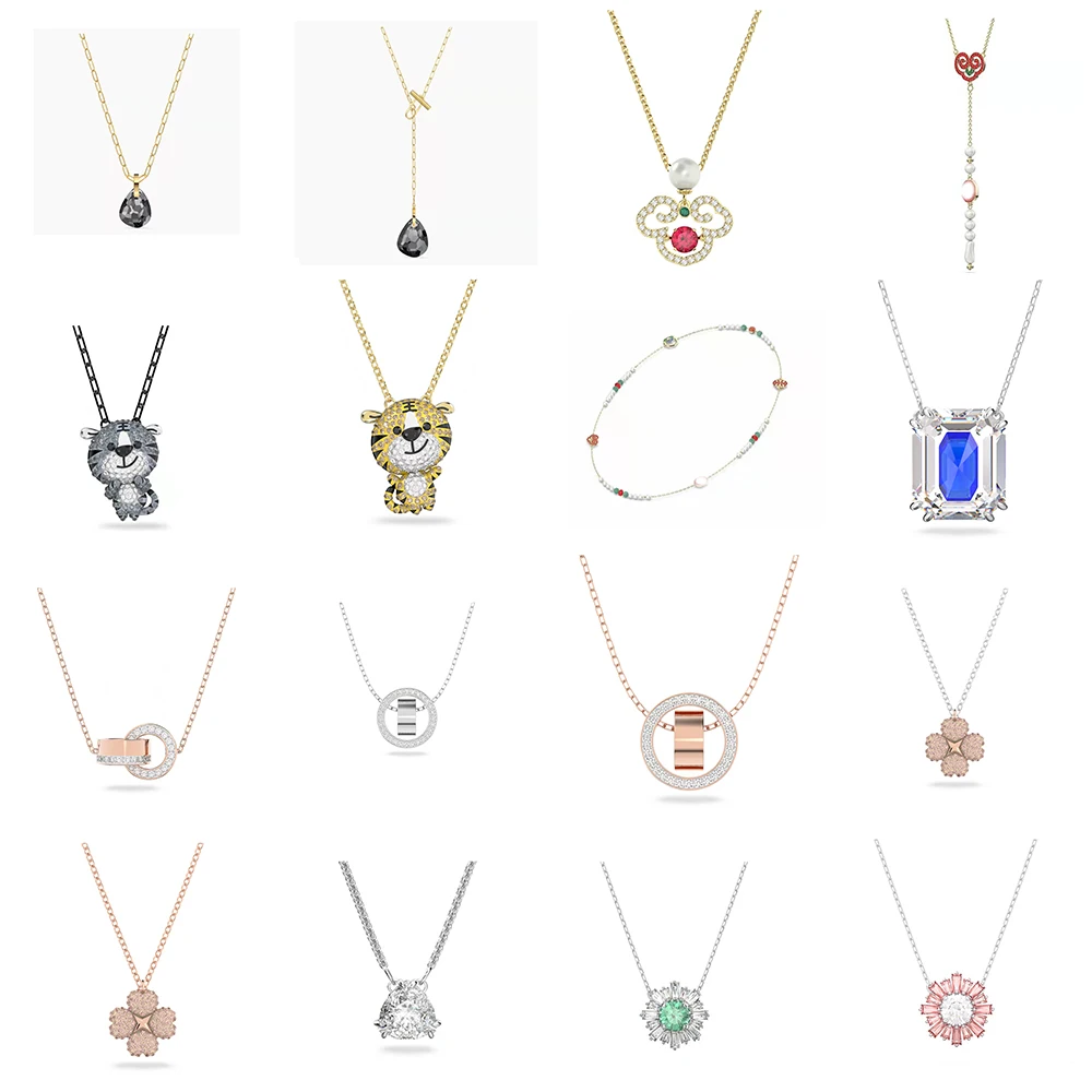 

Новинка 2024, милый и изысканный маленький тигр SWA с бриллиантами, круглое двойное кольцо, серия маргариток, северокитайская выдержанная форма, синий g