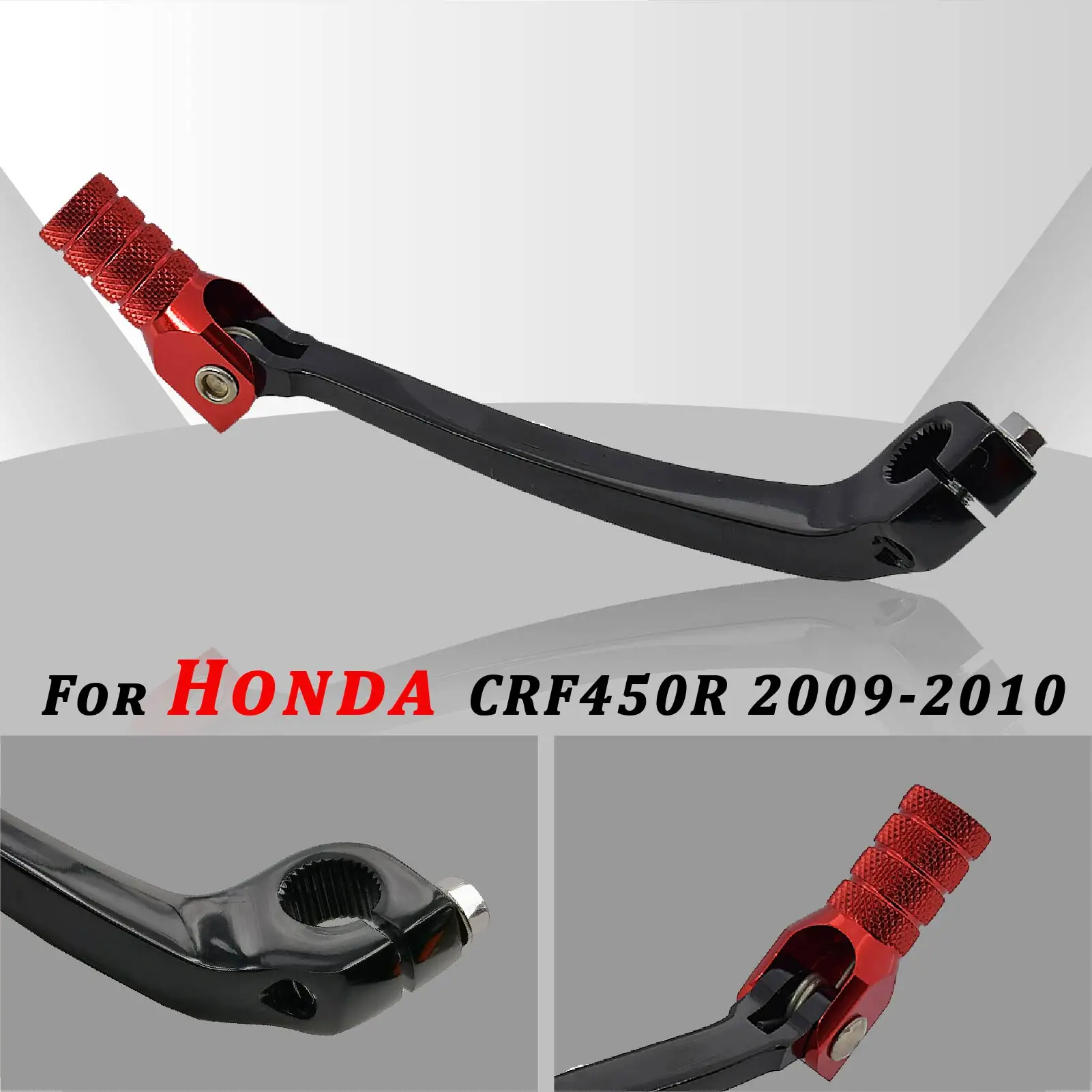 For Honda Motocross CNC Folding Gear Shift Shifter Lever CRF450R CRF 450R 450 R 2009 2010 Motorcycle MX Dirt Pit Bike