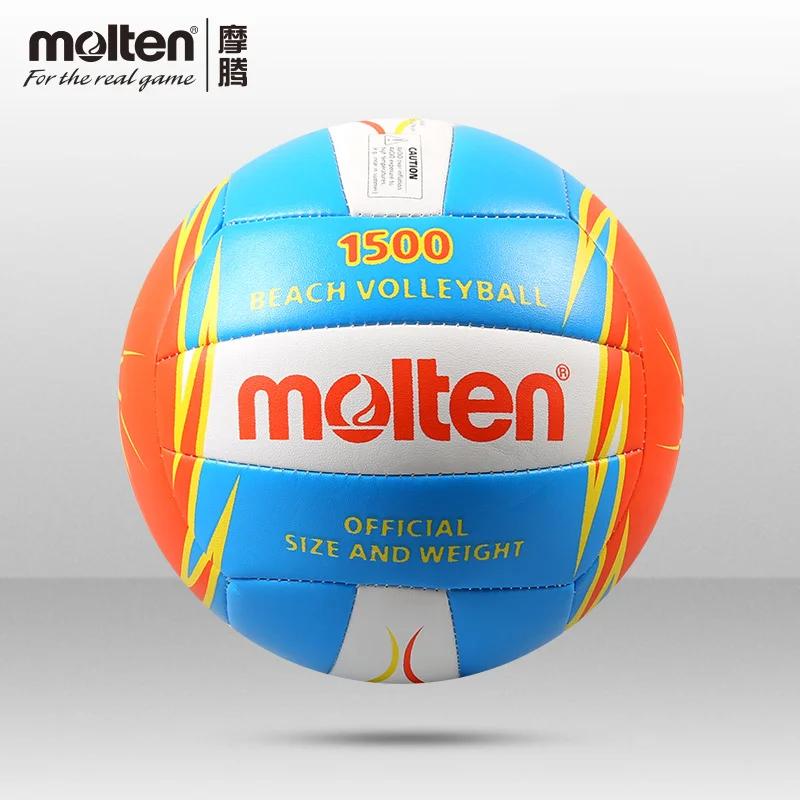 

Molten V5B1500-CO /OR Volleyball Standard Size 5 Soft PU Beach Ball For Adult Indoor Outdoor Match And Training
