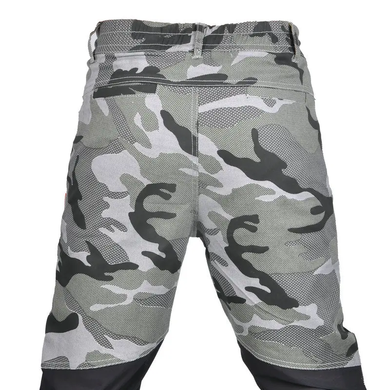 포시즌스 남성용 오토바이 바지 안티폴 방풍 모토크로스 바지 아웃도어 라이딩 오토바이 바지 CE 보호대 내장