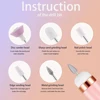 Electric Nail Drill Set Portable Quick Armor Removal Rechargeable Nail File for Acrylic Manicure Pedicure Polishing Tools 6