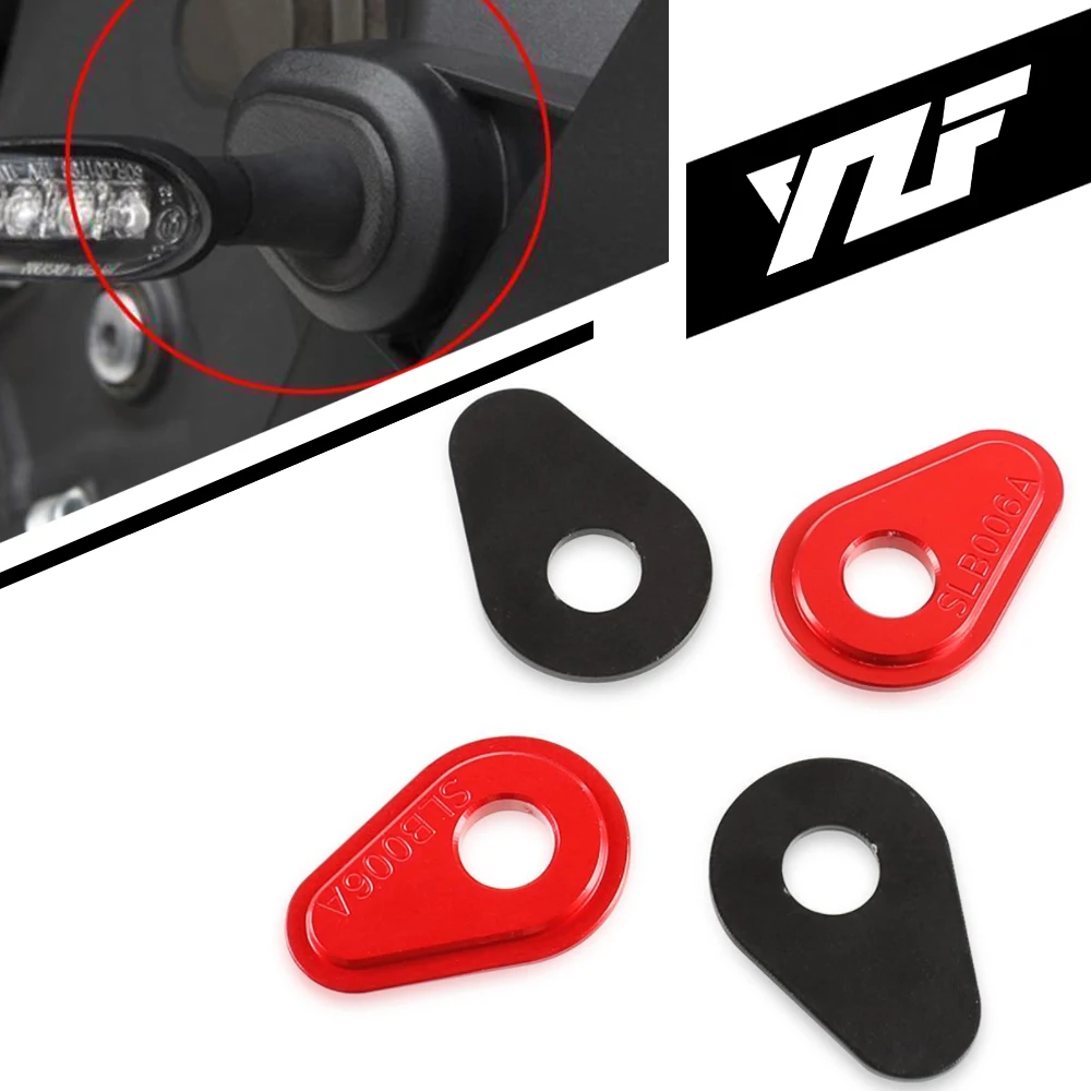 

2022 YZF R1 R1M R1S R3 Motorcycle Adapters Turn Signals Front turn Signal Mount Plates For Yamaha YZF R1 R1M R1S YZFR3 2015-2021