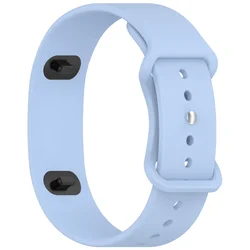 Stylish Silicone Watch Band - Unisex Replacement Wristband Accessory - Hume Band 2.0 (Light  Blue)