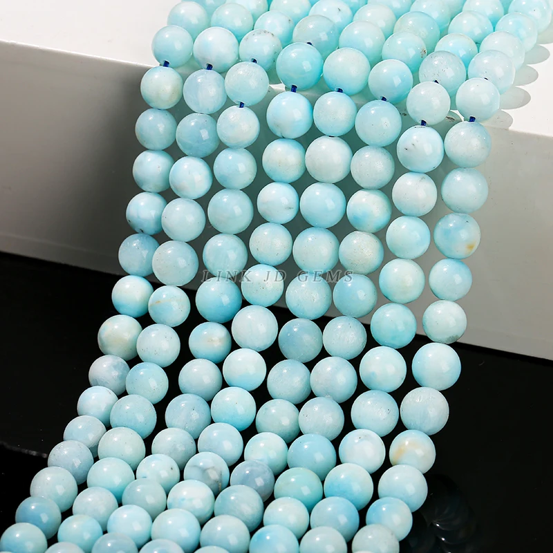 5A High Quality Natural Hemimorphite Beads Round Loose Spacer Mineral Bead 6 8 10mm For Jewelry Making Diy Bracelet Necklace 4