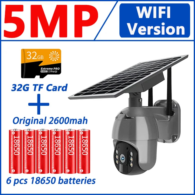 5MP WIFI Battery 32G