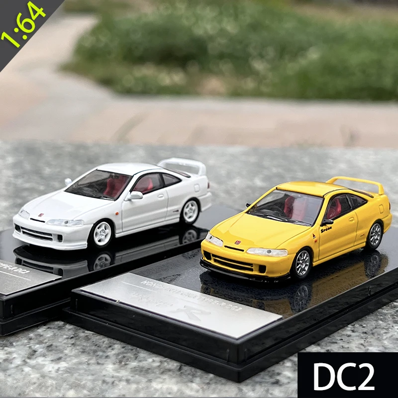 Коллекция моделей автомобилей 1:64 honda Тип r dc2 integra ложка из сплава |