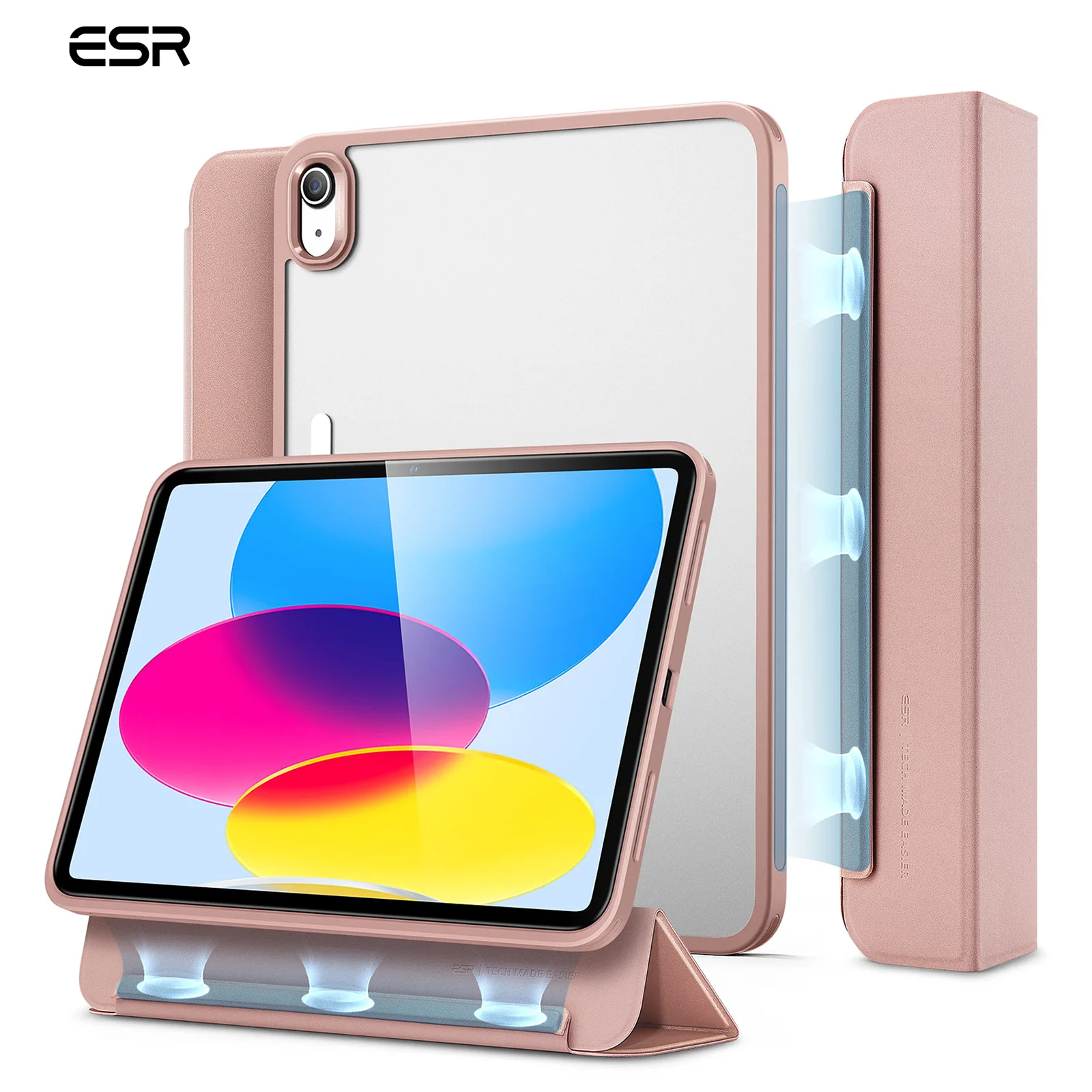 ESR Cover per iPad (A16) 11a/10a Generazione (2025/2022), Custodia