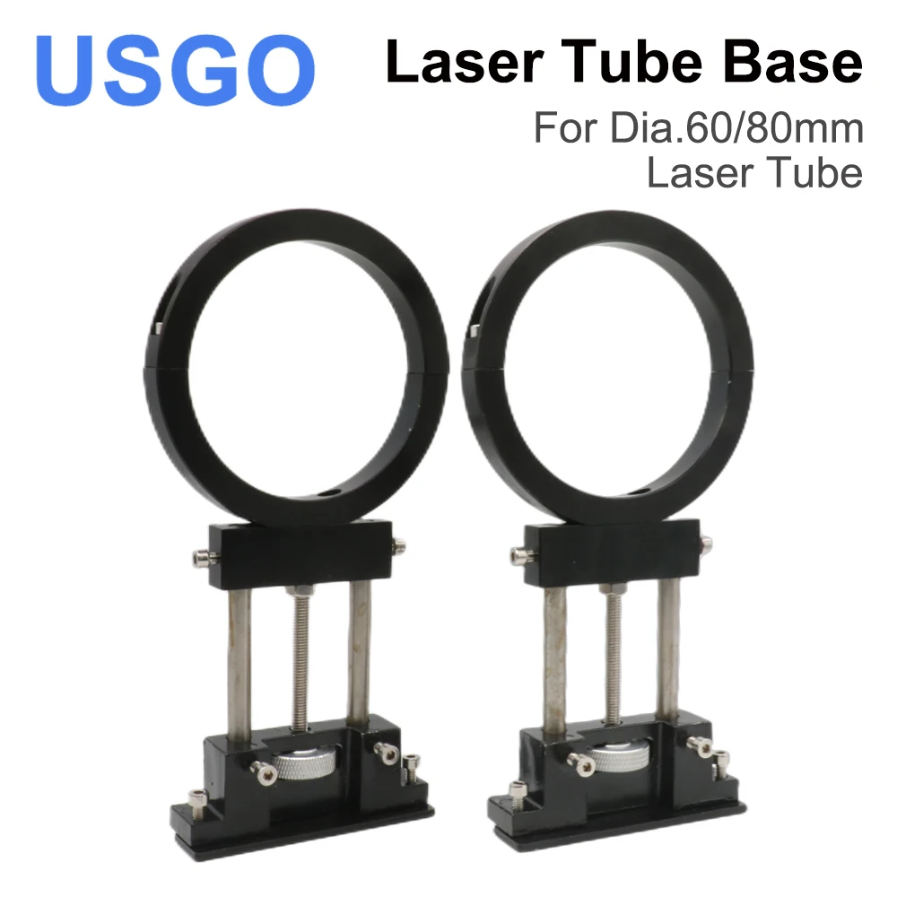 Usgo Co2 Laser Tube Fs Staffe Per Staffe Metalliche Diametro 60/80Mm Adatto Per Macchine Per Incisione E Taglio Laser